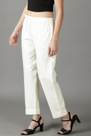 CADILA Women's Cotton Drawstring Rayon Pants 3