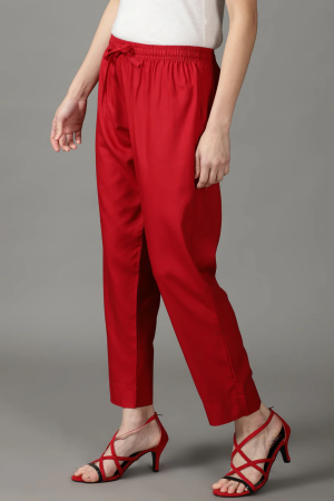 CADILA Women's Cotton Drawstring Rayon Pants 6