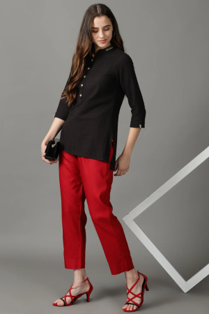 CADILA Women's Cotton Drawstring Rayon Pants 6