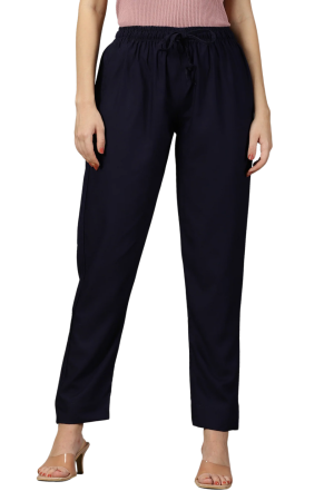 CADILA Women's Cotton Drawstring Rayon Pants 9