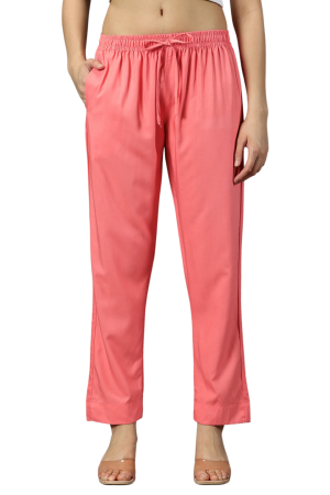 CADILA Women's Cotton Drawstring Rayon Pants 11