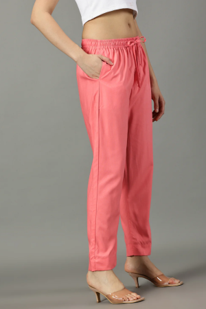 CADILA Women's Cotton Drawstring Rayon Pants 11