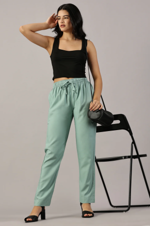 CADILA Women's Cotton Drawstring Rayon Pants 14