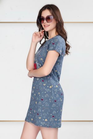 CADILA Womens Half Sleeve Long Length T-Shirt 3