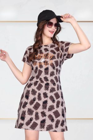 CADILA Womens Half Sleeve Long Length T-Shirt 4