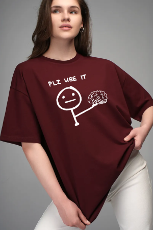 CADILA Women's Loose Fit Half Sleeve Cotton T-Shirt 1