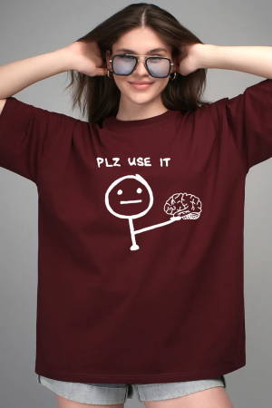 CADILA Women's Loose Fit Half Sleeve Cotton T-Shirt 1