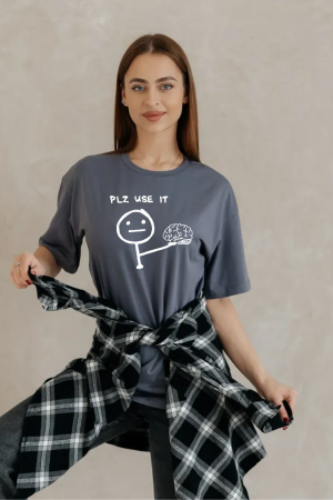 CADILA Women's Loose Fit Half Sleeve Cotton T-Shirt 3