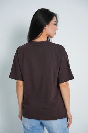 CADILA Women's Loose Fit Half Sleeve Cotton T-Shirt 2