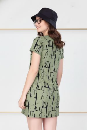 CADILA Womens Half Sleeve Long Length T-Shirt 2